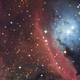 Illustration for article titled This nebula crams tons of newborn stars into just a few light-years